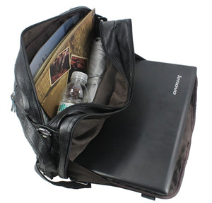 Multi-Function Full Grain Genuine Leather Travel Bag