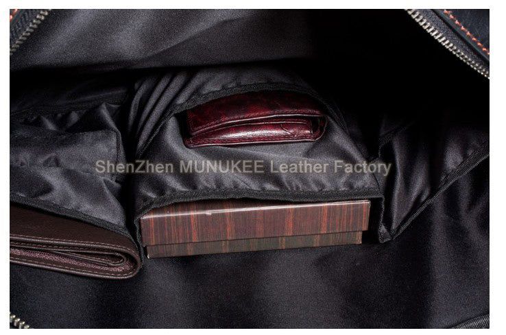 Luxury Genuine Leather Men Shoulder Bag