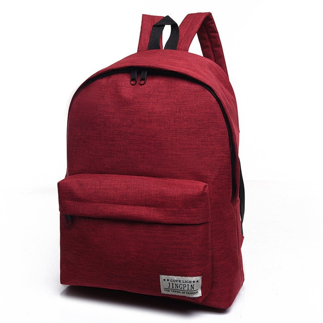 Canvas Unisex Backpack