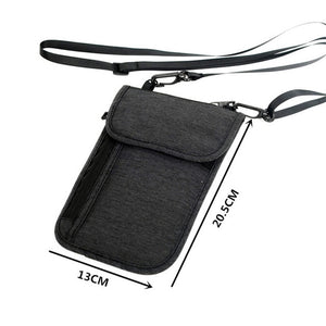 Neck Hanging Travel Accessory Passport Cover