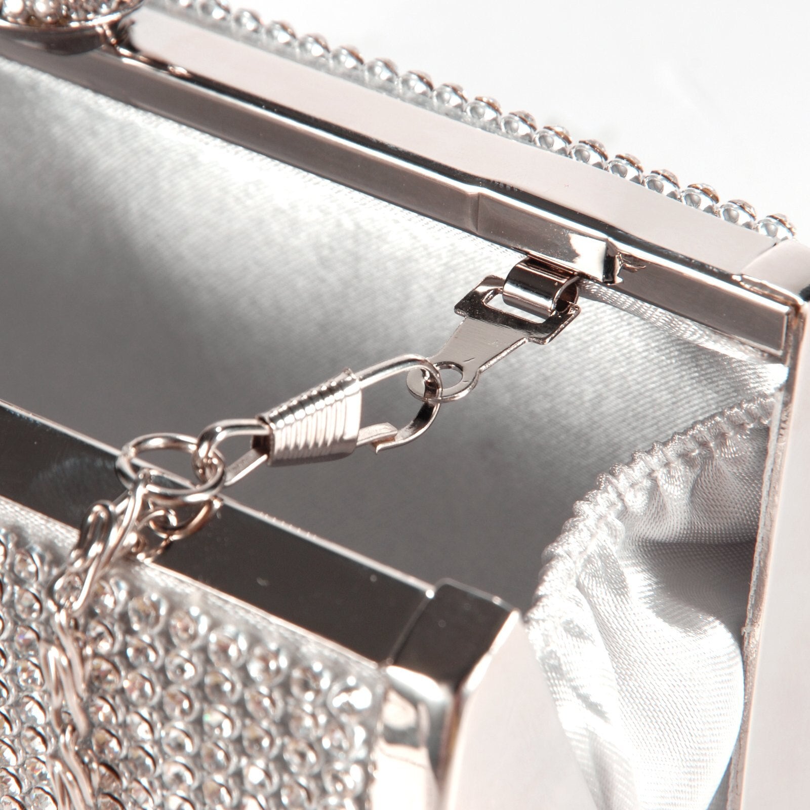 Handbag Pouch Rigid Metallic