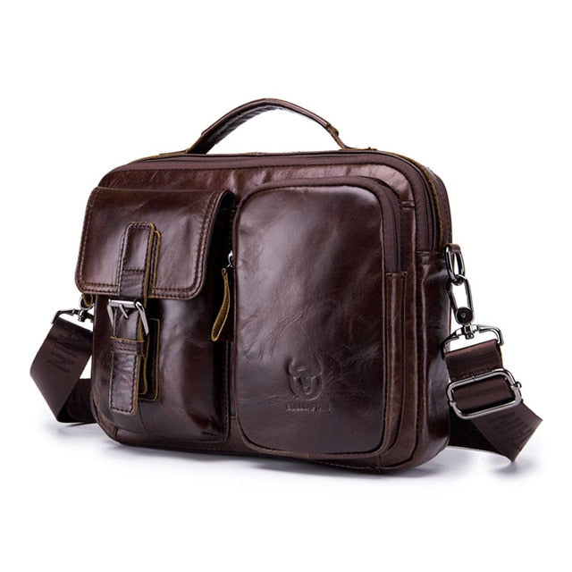 Desinger Men Briefcase Genuine Leather