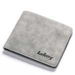 Men Retro Frosted PU Wallet