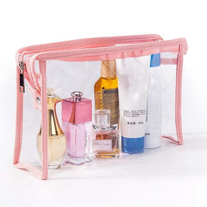 Multicolor Flamingo Make Up Storage Cosmetic Bag