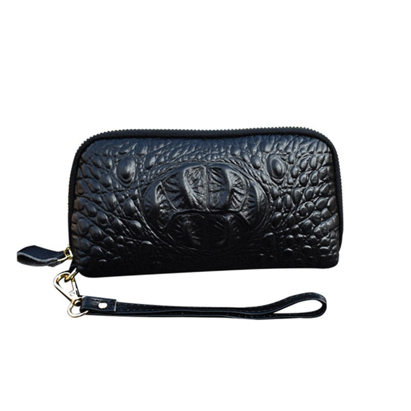 Crocodile Pattern Cosmetic Bag