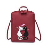 Lovely Cat Printing casual Backpack