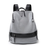 Breathable Grid Women Backpack