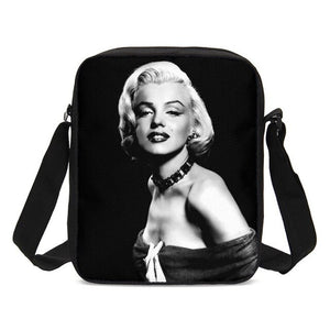 Marilyn Monroe Print School Backpack