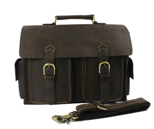 High Class Italian Genuine Leather Men Briefcase