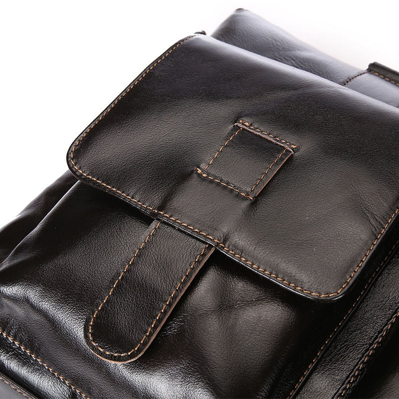 Brand Leather 14' Business Briefcase