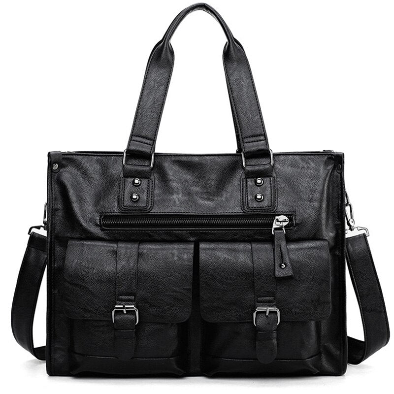 Business Men Shoulder Bags Large Capacity  Briefcase