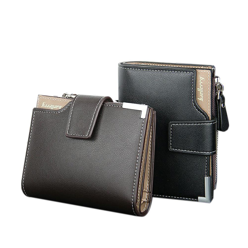 Purse Soft PU Leather Short Triflod Wallet